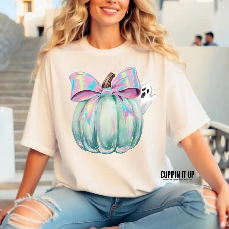 Watercolor Pumpkin Tee